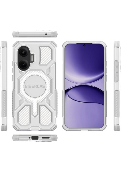 Xiaomi Poco F7 Şeffaf Kılıf, Magsafe Tpu + Pc Telefon Kılıfı ile Uyumlu (Yurt Dışından) indirimleri