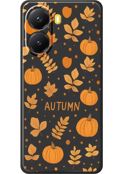 Xiaomi Poco X7 Pro Kılıf Sonbahar Temalı Desenli Baskılı Düz ​​kenar Tpu Telefon Arka Kapağı (Yurt Dışından)