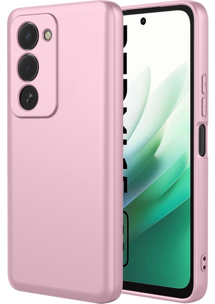 Xiaomi Redmi 15 Kılıfı Sıvı Silikon Hissi Yumuşak Tpu Koruyucu Telefon Kılıfı (Yurt Dışından)