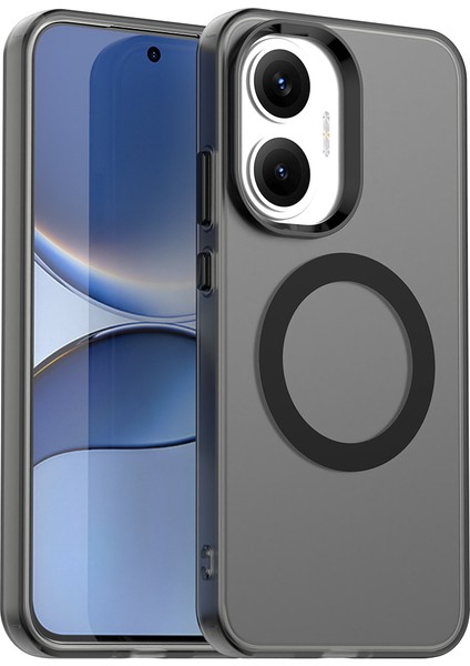 Xiaomi Poco F7 Kılıfı Magsafe Anti Drop Hibrit Telefon Arka Kapağı ile Uyumlu (Yurt Dışından)