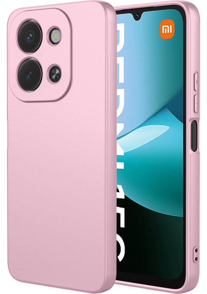 Xiaomi Redmi 15C Kılıfı Sıvı Silikon Hissi Yumuşak Tpu Koruyucu Telefon Kılıfı (Yurt Dışından)