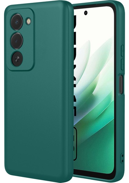 Xiaomi Redmi 15 Kılıfı Sıvı Silikon Hissi Yumuşak Tpu Koruyucu Telefon Kılıfı (Yurt Dışından)