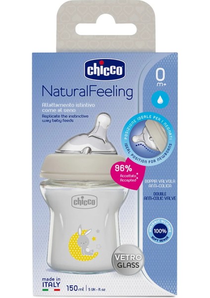 Natural Feeling Cam Biberon 0 Ay+ 150 ml modelleri
