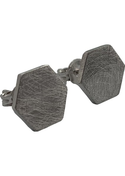 1773 İTÜ Altıgen Küpe Gümüş Küçük fiyatları