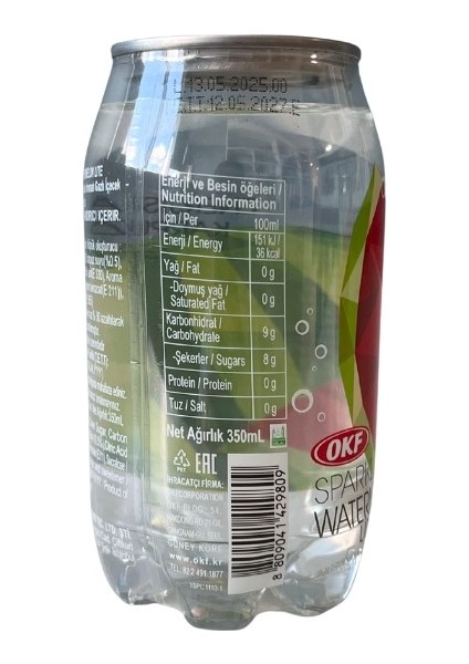Enerjisi Azaltılmış Karpuz Aromalı Gazlı Içecek 350ML modelleri