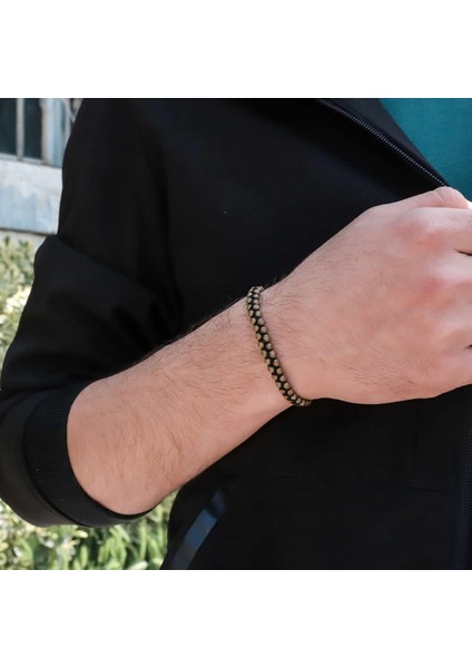 1773 İTÜ Maçka Hematit Bileklik Sarı modelleri