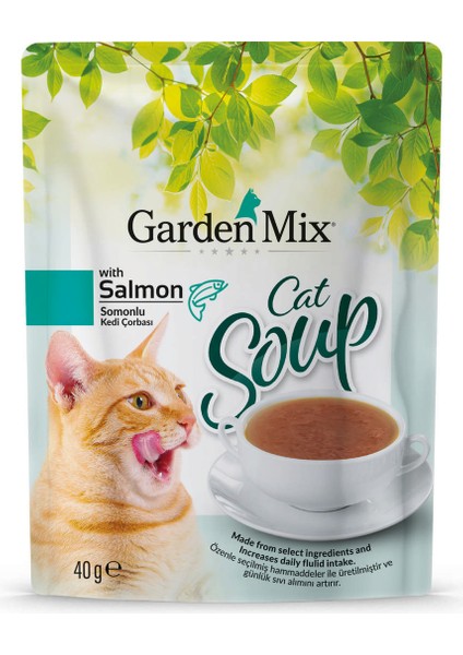 Mtxdpn Gardenmix Somonlu Kedi Çorbası 40gr modelleri