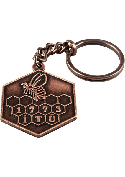 1773 İTÜ İTÜ Metal Petek Anahtarlık modelleri