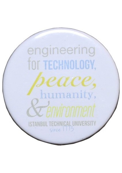 1773 İTÜ Çanta Rozeti Büyük fiyatları