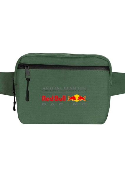 Aston Martin Redbull Racing Bel Çantası Fermuarlı Yeşil Renk