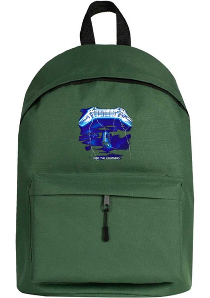 Metallica Ride The Light Sırt Çantası Yeşil Renk