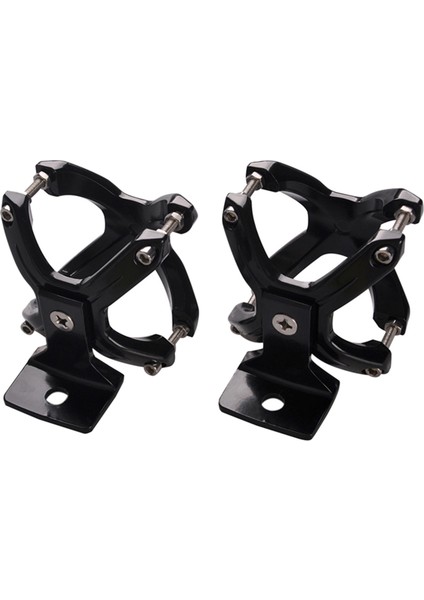 Ayarlanabilir LED Çalışma Işık Braketi 2-3 Inç Tüp Tampon Çubuk Tüp Rulosu ve Kafes Evrensel X-Clamp Işık Montaj Braketleri Kelepçesi-2 Parça (Yurt Dışından)