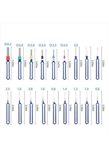 36PC Terminal Çıkarma Aracı Kiti Pimi Estraktor Aracı Terminal Ejektör Kiti Elektrik Tel Konektörü Pin Çektirme Aracı Kiti (Yurt Dışından) modelleri