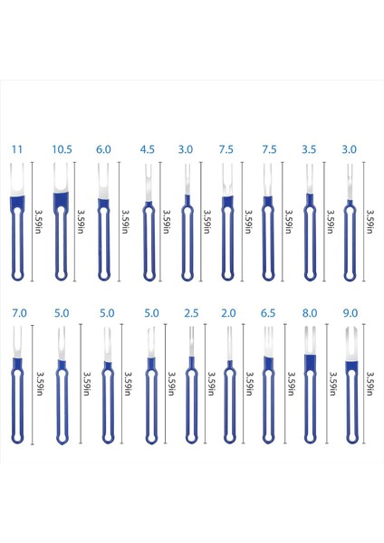 36PC Terminal Çıkarma Aracı Kiti Pimi Estraktor Aracı Terminal Ejektör Kiti Elektrik Tel Konektörü Pin Çektirme Aracı Kiti (Yurt Dışından) fırsatları
