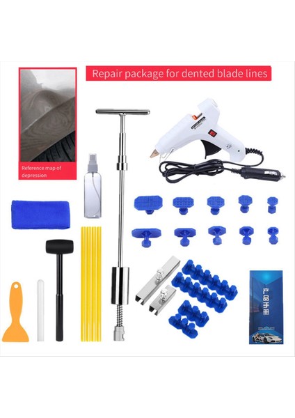 Yeni Araba Boyasız Dişsiz Onarım Araçları Çektirme Kiti Slayt Slayt Çekiç Ters Çekiç Aletleri (Yurt Dışından) fiyatları