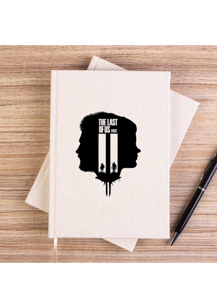 The Last Of Us 2 Ellie Joel Face Çizgisiz Kanvas Defter Çizgisiz
