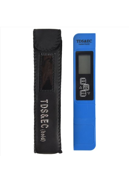 Tds Ec Ölçer Sıcaklık Test Cihazı Kalem 3 1 Işlevsel Iletkenlik Su Si Ölçüm Aracı Tds Ec Tester 0-9990 Ppm% 15% (Yurt Dışından)