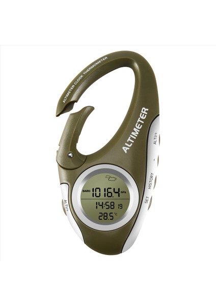 Altimetre Karabağılı Altimetre El Termometresi Dış Mekan Balıkçılık Hava Tahmin Modu Ölçer Açık Gadget (Yurt Dışından) modelleri