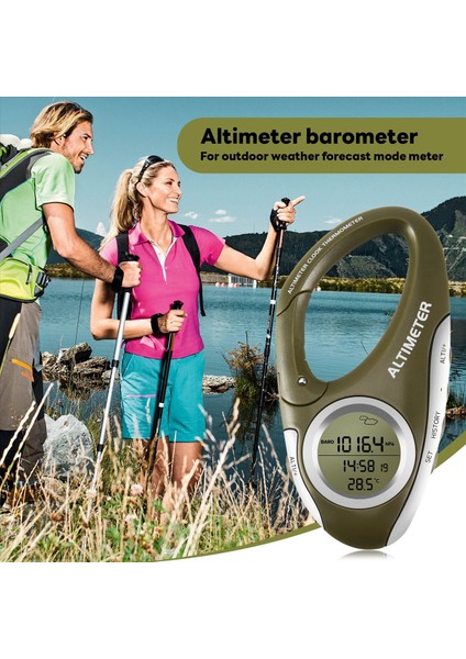 Altimetre Karabağılı Altimetre El Termometresi Dış Mekan Balıkçılık Hava Tahmin Modu Ölçer Açık Gadget (Yurt Dışından) fırsatları