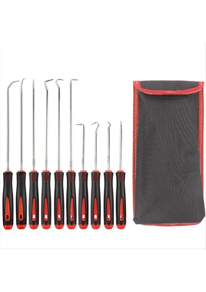 10 Pcs Antislip Kanca Seçimi Set Araç Yağı Salonu Tornavida Conta Çekme Yağ Sızdırmaz (Yurt Dışından)
