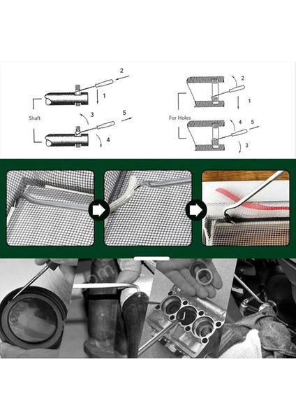 10 Pcs Antislip Kanca Seçimi Set Araç Yağı Salonu Tornavida Conta Çekme Yağ Sızdırmaz (Yurt Dışından) indirimleri