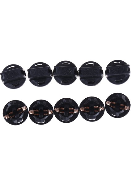 10 Adet T10 Soket Gösterge Tablosu Gösterge Panel Soketi T10 W5W 168 192 194 Twist Kilit Temelleri Lamba Çizgi Ampul Fiş (Yurt Dışından) fırsatları