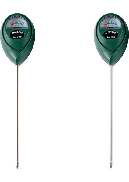 2x Toprak Nem Ölçer Bitki Suyu Sayacı Bahçe Çiftlik Çim Bitkileri Için Nem Sensörü Kapalı ve Dış Mekan (Yurt Dışından)