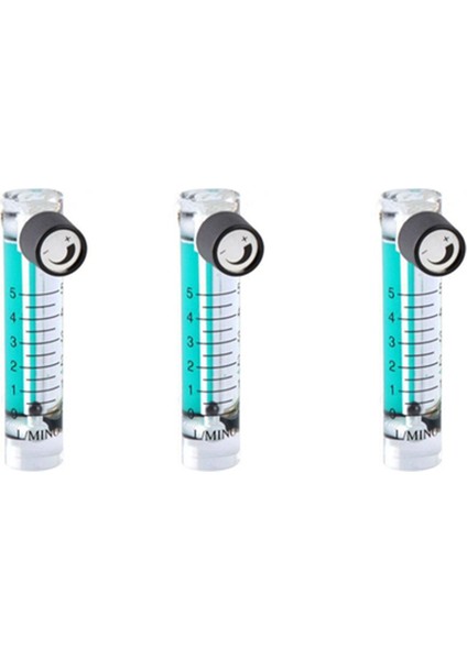 Oksijen Hava Gazı Için Kontrol Valflı 3x 0 1-5lpm 1l Oksijen Akış Ölçer Flowmeteter (Yurt Dışından)