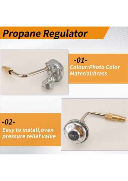 Blackstone 17IN/22IN Masa Üstü Izgara Gaz Regülatörü Propan Silindir Bağlantısı Için Gaz Izgara Regülatörü Yedek (Yurt Dışından) indirimleri