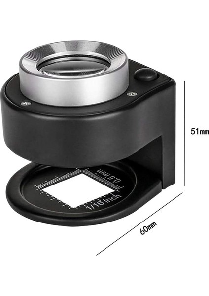 2pcs 30X Ölçekli Masaüstü Büyüteç 3 LED Mini Elle Taşınır Büyüteç Büyüteçli Cam Çift Optik Cam Kuyumcu Loupe (Yurt Dışından) modelleri