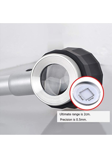 4pcs El Tipi 45X Katlanır Keten Test Cihazı Metal Büyüteçleri Kumaş Iplik Sayacı Büyüteç Büyütme Camı Işıkla (Yurt Dışından) modelleri