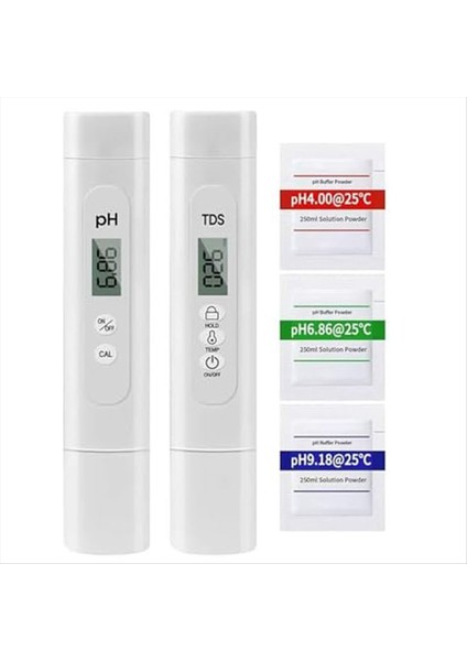 Dijital Su Si Test Cihazı 0-14PH Metre Tds Içme Suyu Havuzu Akvaryumu Için Sıcaklık Test Cihazı Otomatik Kalibrasyon (Yurt Dışından)