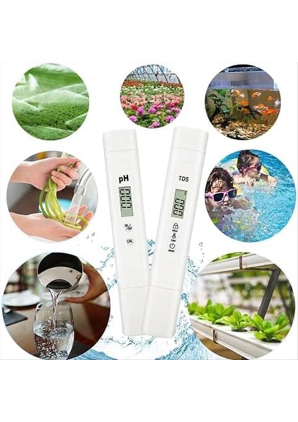 Dijital Su Si Test Cihazı 0-14PH Metre Tds Içme Suyu Havuzu Akvaryumu Için Sıcaklık Test Cihazı Otomatik Kalibrasyon (Yurt Dışından) fiyatları