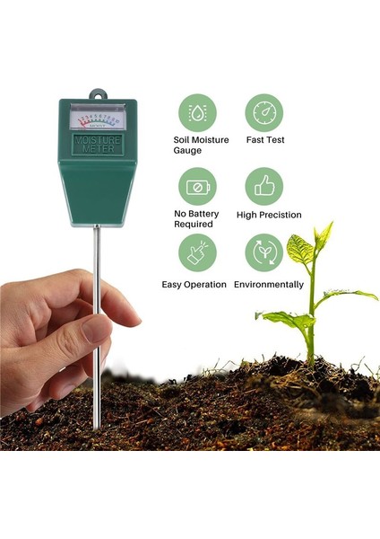 Toprak Nem Ölçer Bitki Suyu Ölçer Kapalı ve Dış Mekan Saksı Bitkileri Için Sensör Higometre Toprak Test Cihazı Bahçe Çim Çiftlik (Yurt Dışından) indirimleri