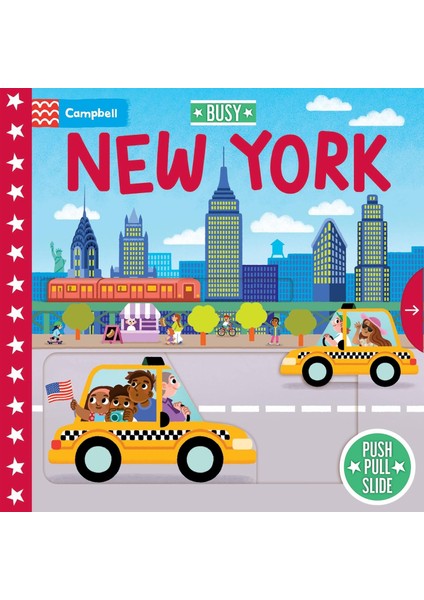 Busy New York: A Push, Pull, Slide Book