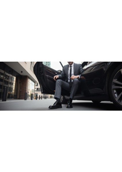 GR0443 Hakiki Rugan Deri Özel Lazer Üretim Yüksek Eva Taban Klasik Spor Ayakkabı