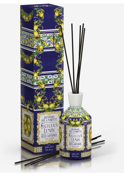 Sicilya Limonu Çubuklu Oda Kokusu 250 ml