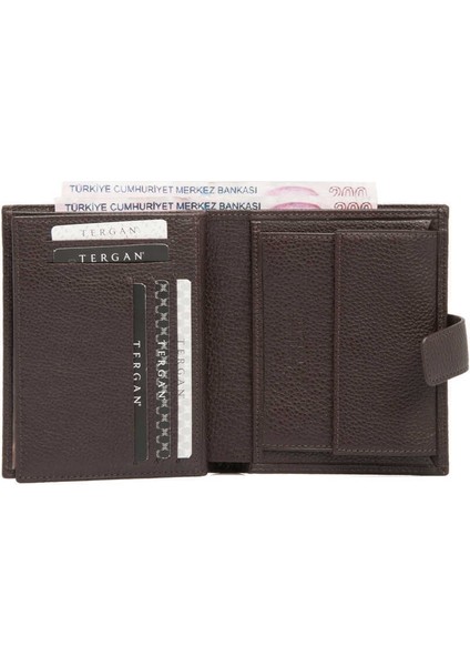Kahve Hakiki Deri Erkek Cüzdan - S1CE00001577-A7P