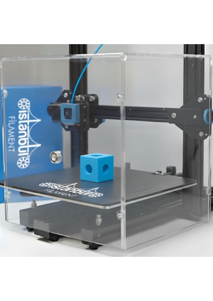 Istanbul Filament 3D Baskı Petg Filament Mavi 1 kg Ø 1,75MM ± 0,05 mm Bambu Lab Uyumlu