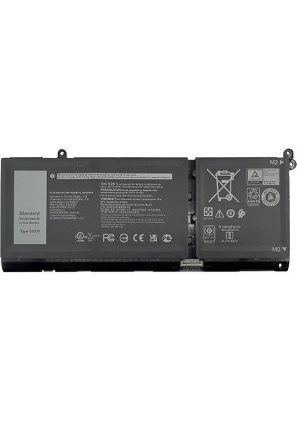 Dell Inspiron 3510, G91J0 ile Uyumlu Notebook Bataryası Pili - Ver.1 - 3 Cell