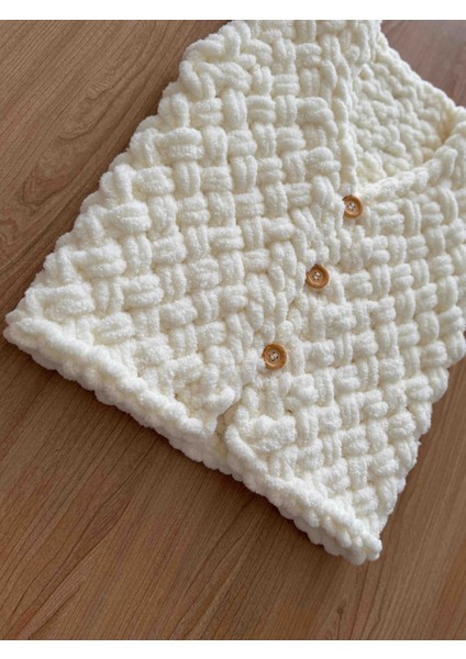 Puffy El Örgüsü Yelek modelleri