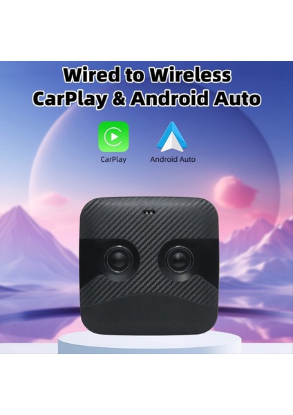 Araba Aı Kutusu 2 Arada Kablosuz Carplay Android Otomatik Adaptörü Araba Akıllı Aı Kutu Araç Kablosuz Kablosuz Carplay Kablolu Carplay (Yurt Dışından) fırsatları