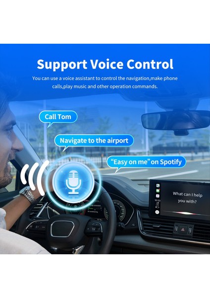 Kablosuz Akıllı Araba Adaptörü 2 Kablolu Carplay Fişi ve Play Otomatik USB Tip C Adaptörü Için 1 Ara 1 Kablosuz Carplay Desteği (Yurt Dışından) modelleri