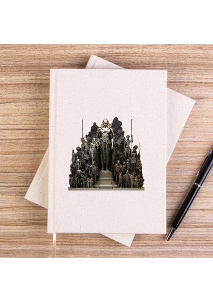 Human History Çizgisiz Kanvas Defter Çizgisiz