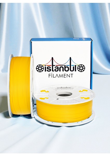Istanbul Filament 3D Baskı Petg Filament Sarı 1 kg Ø 1,75MM ± 0,05 mm Bambu Lab Uyumlu