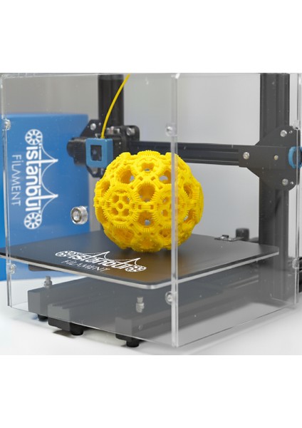 Istanbul Filament 3D Baskı Petg Filament Sarı 1 kg Ø 1,75MM ± 0,05 mm Bambu Lab Uyumlu modelleri