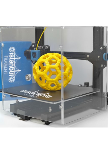 Istanbul Filament 3D Baskı Petg Filament Sarı 1 kg Ø 1,75MM ± 0,05 mm Bambu Lab Uyumlu