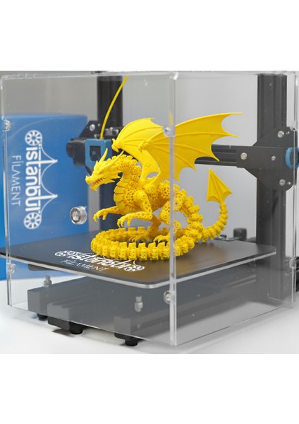 Istanbul Filament 3D Baskı Petg Filament Sarı 1 kg Ø 1,75MM ± 0,05 mm Bambu Lab Uyumlu