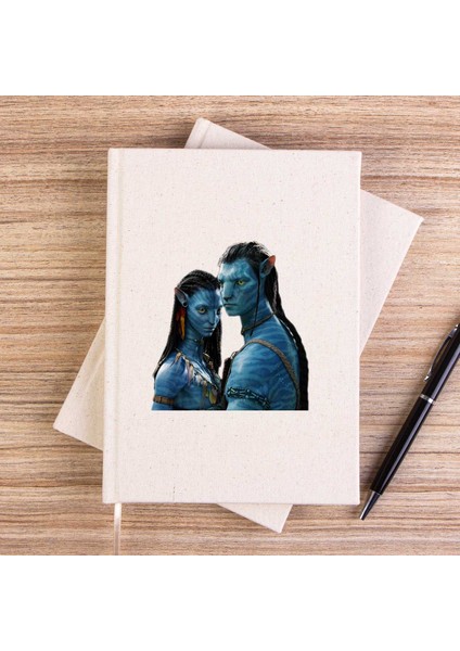 Avatar The Way Of Water Carina Jake Çizgisiz Kanvas Defter Çizgisiz