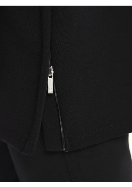 Yeni Sezon Bisiklet Yaka Düz Uzun Kollu Kadın Tunik modelleri